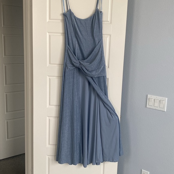 Hello Molly Ice Blue Gown - Picture 6 of 9